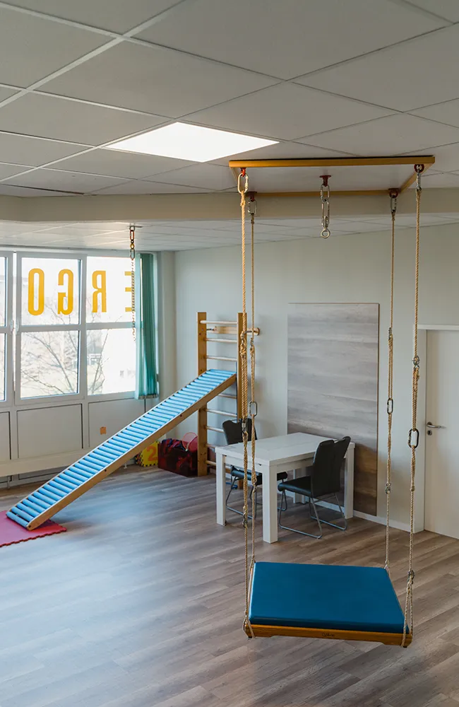 Behandlungsraum Ergotherapie - Ergotherapie im Sonnenwall Schönefeld GmbH