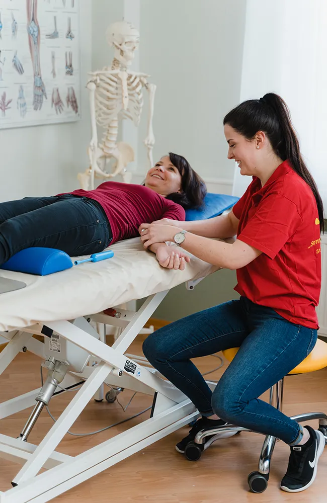 Schmerztherapie - Ergotherapie im Sonnenwall Schönefeld GmbH