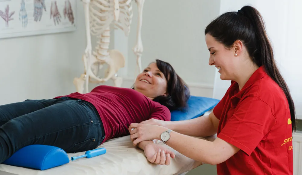 Schmerztherapie - Ergotherapie im Sonnenwall Schönefeld GmbH